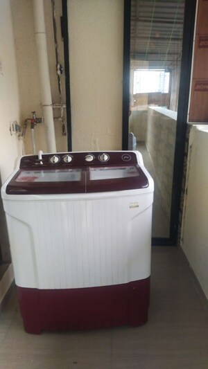Kitchen in 2 BHK Apartment at SPS White Carnation, Ulwe – for Rent