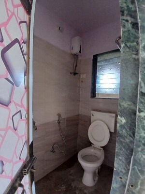 Bathroom in 2 BHK Apartment at CIDCO Sector 14 Kharghar CHS, Kharghar Sector 14 – for Rent