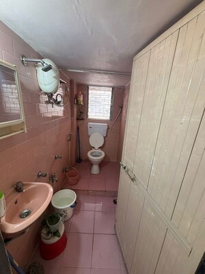 Bathroom in 2 BHK Apartment at CIDCO Sector 14 Kharghar CHS, Kharghar Sector 14 – for Rent
