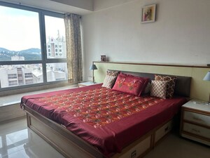 Bedroom in 3 BHK Apartment at DB Orchid Woods, Goregaon East – for Rent
