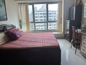 Bedroom in 3 BHK Apartment at DB Orchid Woods, Goregaon East – for Rent