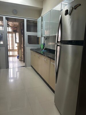 Staircase in 3 BHK Apartment at DB Orchid Woods, Goregaon East – for Rent