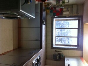 Kitchen in 2 BHK Apartment at Namaskar Apartment, Santacruz East – for Rent