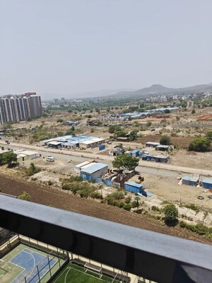 Balcony in 3 BHK Apartment at Kohinoor Sportsville, Hinjewadi – for Rent