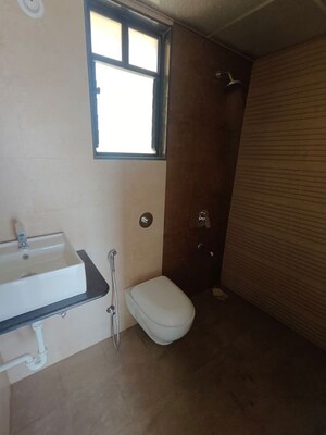 Bathroom in 3 BHK Apartment at Kohinoor Sportsville, Hinjewadi – for Rent