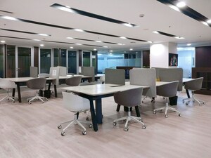 Team Area in  Office Space at Unitech Cyber Park, Sector 39 – for Rent