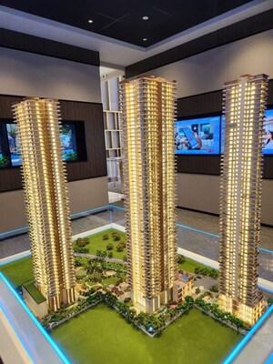 3 BHK Apartment – Exterior View View at Ganga Anantam, Sector 85 - for Sale