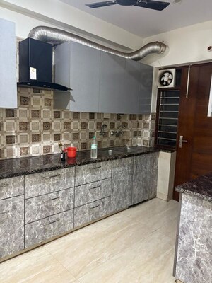 Kitchen in 3 BHK Builder Floor at Sector 57 – for Rent