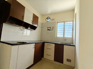 Kitchen in 1 BHK Builder Floor at Hsr Layout – for Rent