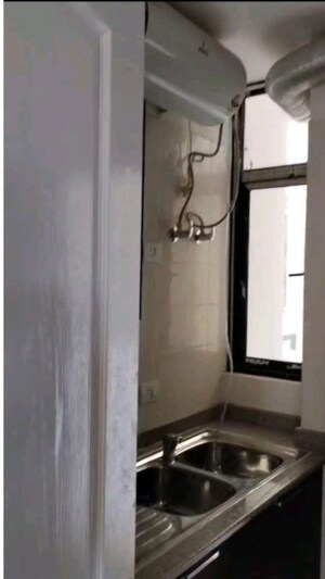 Building Lobby in 2 BHK Apartment at Unitech Habitat, Pi Greater Noida – for Rent