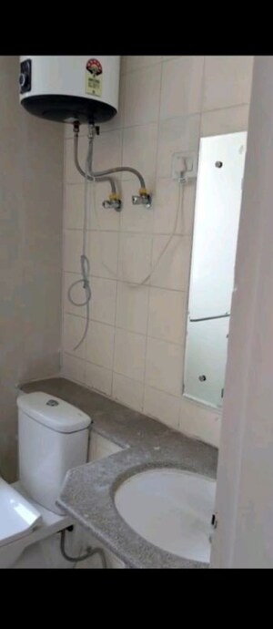 Bathroom in 2 BHK Apartment at Unitech Habitat, Pi Greater Noida – for Rent