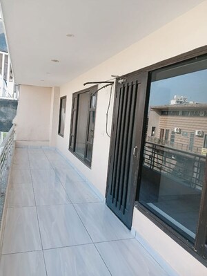 Balcony in 3 BHK Builder Floor at Sector 57 – for Rent