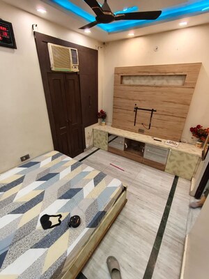 Bedroom in 3 BHK Builder Floor at Rohini Sector 7 – for Rent