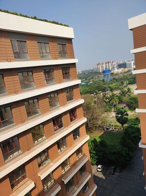 Balcony in 2 BHK Apartment at Purti Aqua, Rajarhat – for Rent
