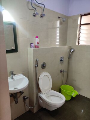 Bathroom in 2 BHK Apartment at Purti Aqua, Rajarhat – for Rent