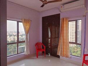 Living Room in 2 BHK Apartment at Purti Aqua, Rajarhat – for Rent