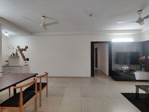 Bathroom in  Apartment at Bhartiya Nikoo Homes Phase 2, Thanisandra Main Road – for Rent