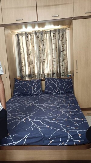 Bedroom in 1 BHK Apartment at Asha Heights Aundh, Aundh – for Rent