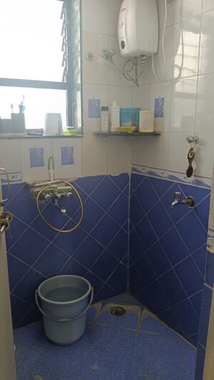 Bathroom in 1 BHK Apartment at Asha Heights Aundh, Aundh – for Rent