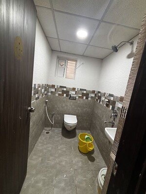 Bathroom in 2 BHK Apartment at Praneeth Pranav Solitaire, Bachupally – for Rent