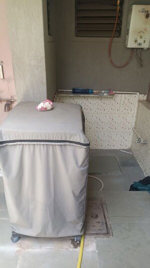 Bathroom in 2 BHK Apartment at Prahlad Nagar – for Rent