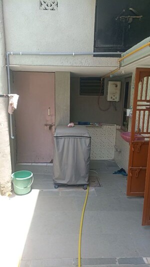 Living Room in 2 BHK Apartment at Prahlad Nagar – for Rent