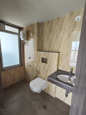 Bathroom in 2 BHK Apartment at Lodha Amara, Kolshet Road – for Rent