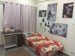 Bedroom in 3 BHK Apartment at Kumar Papillon, Pashan Gaon – for Rent