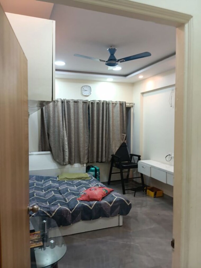 Bedroom, kumar-papillon 3 Bedroom 1500 Sq.Ft. Apartment In Pashan Gaon Pune 10367821