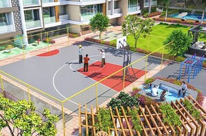 Balcony in 2 BHK Apartment at Kasturi Regius, Kharghar Sector 12 – for Rent