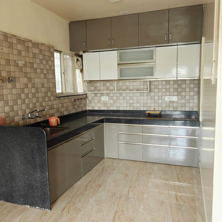 Kitchen, libero-apartment 2 Bedroom 820 Sq.Ft. Apartment In Warje Pune 10367975