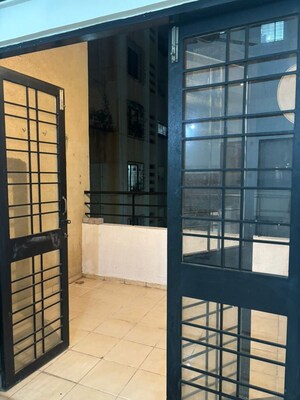 Staircase in 2 BHK Apartment at Aurum Platina Phase I, Wakad – for Rent