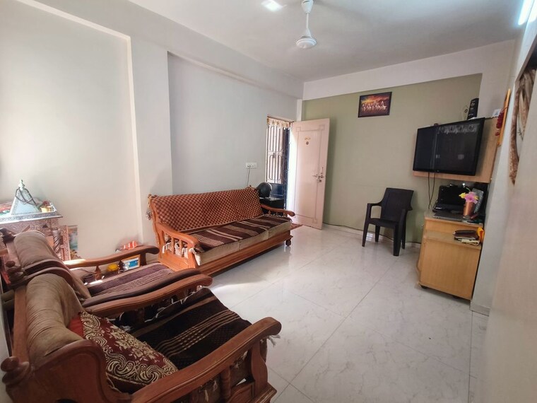 Living Room, jivraj park 1 Bedroom 855 Sq.Ft. Apartment In Jivraj Park Ahmedabad 10367986
