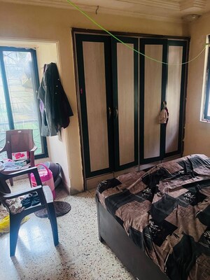 Bedroom in 1 BHK Apartment at Govind Dham Chs, Kalwa – for Rent