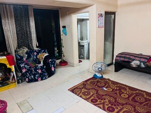 Living Room in 1 BHK Apartment at Govind Dham Chs, Kalwa – for Rent