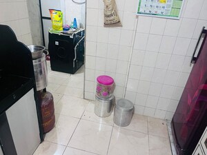 Bathroom in 1 BHK Apartment at Govind Dham Chs, Kalwa – for Rent