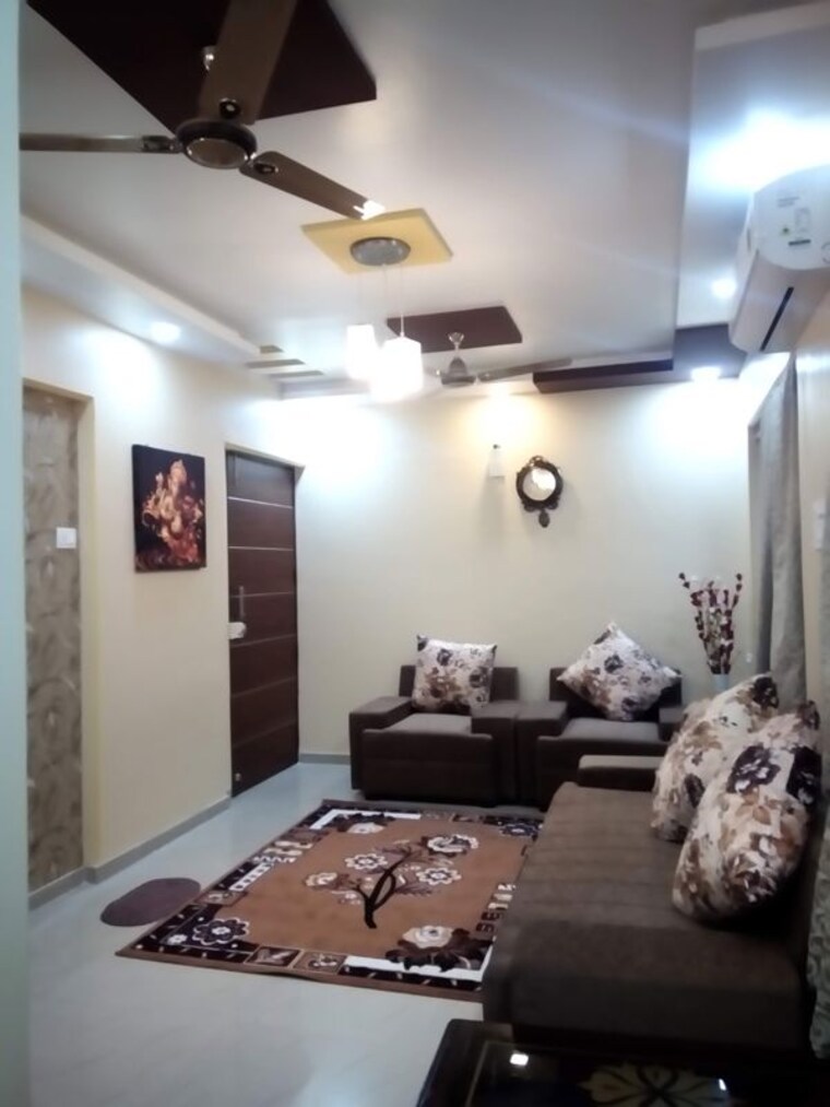 Living Room, essen-shonest-towers 2 Bedroom 860 Sq.Ft. Apartment In Wakad Pune 10368056
