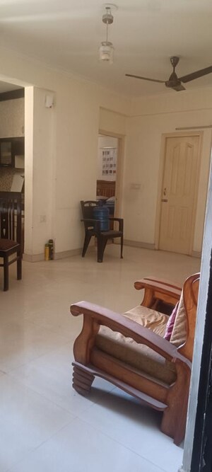 Living Room in 2 BHK Apartment at SVP Gulmohur Garden Phase 2, Raj Nagar Extension – for Rent