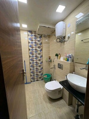 Bathroom in 3 BHK Apartment at Godrej Meridien, Sector 106 – for Rent