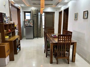 Dining Room in 3 BHK Apartment at Godrej Meridien, Sector 106 – for Rent