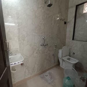 Bathroom in 2 BHK Builder Floor at Kalkaji – for Rent