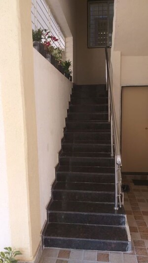 Staircase in 1 BHK Apartment at Prasad Nagar – for Rent