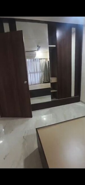 Bathroom in 2 BHK Apartment at Infinity Paradise CHS, Goregaon West – for Rent