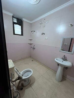 Bathroom in 2 BHK Builder Floor at Auto Market – for Rent