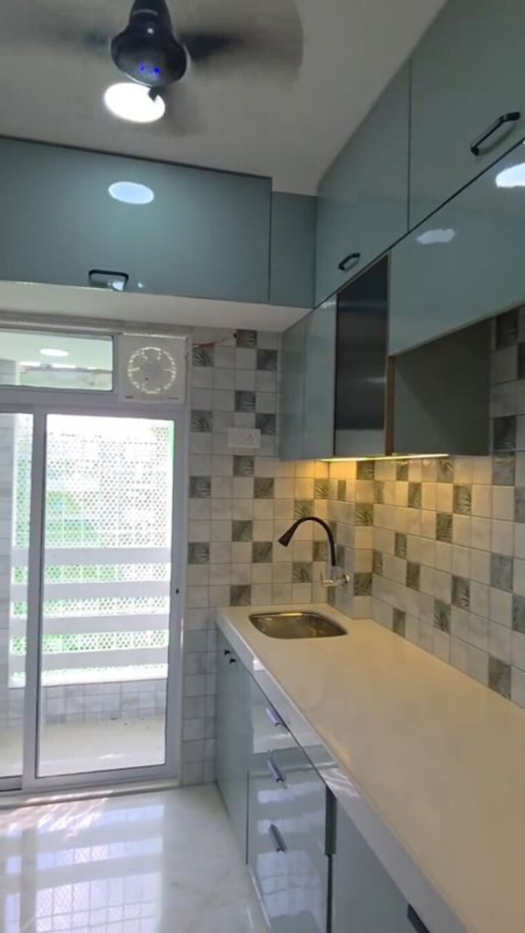 Kitchen, om-sai-blueberry 2 Bedroom 950 Sq.Ft. Apartment In Nalasopara West Palghar 10368623