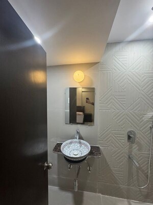 Bathroom in 3 BHK Apartment at Mount Mary Bandra, Bandra West – for Rent