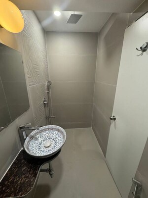 Bathroom in 3 BHK Apartment at Mount Mary Bandra, Bandra West – for Rent