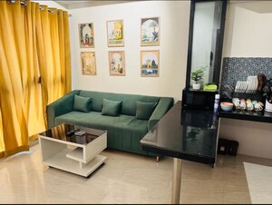 Team Area in 1 RK Apartment at Lodha Crown Quality Homes, Majiwada – for Rent