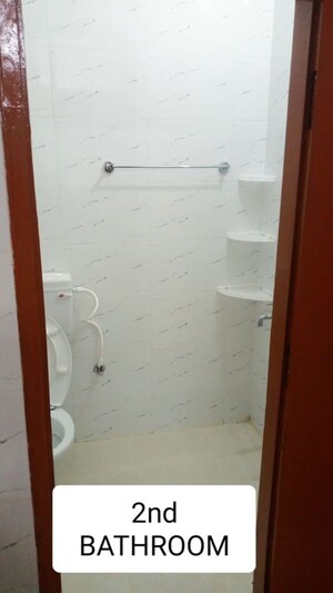 Bathroom in 2 BHK Builder Floor at Gomti Nagar – for Rent