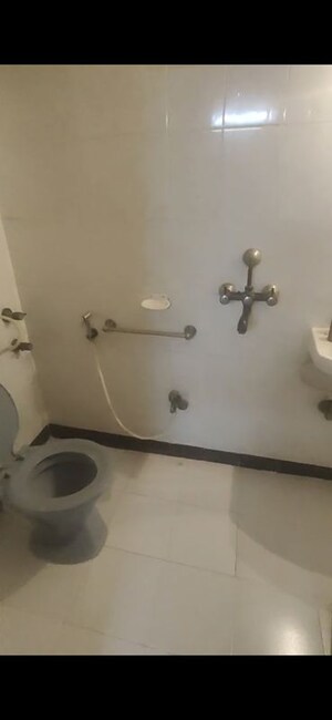 Bathroom in 1 BHK Apartment at Sandesh Nagar – for Rent